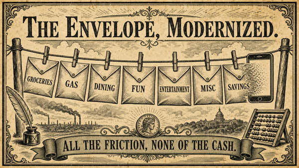 The Envelope Method, Modernized: Cash-Stuffing for People Who Don't Use Cash